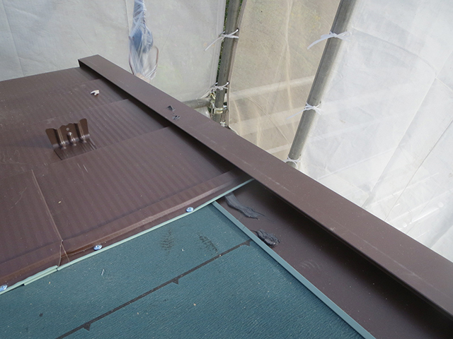 既存コロニアル撤去