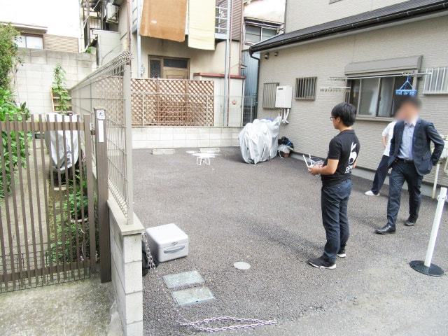撮影準備の様子