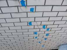 【タイルひび割れからクリア塗装へ】