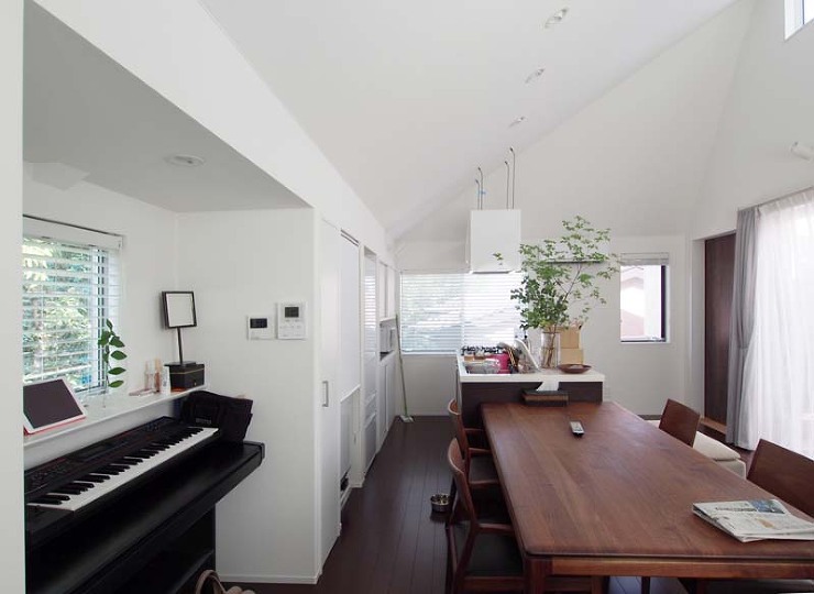 長屋建ての集合住宅
