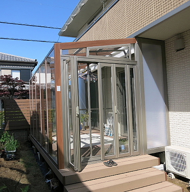 ガーデンルーム施工例 - Ｋプランオフィ...