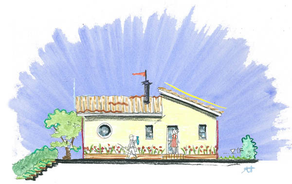 天橋立･魚釣り好きの人の家