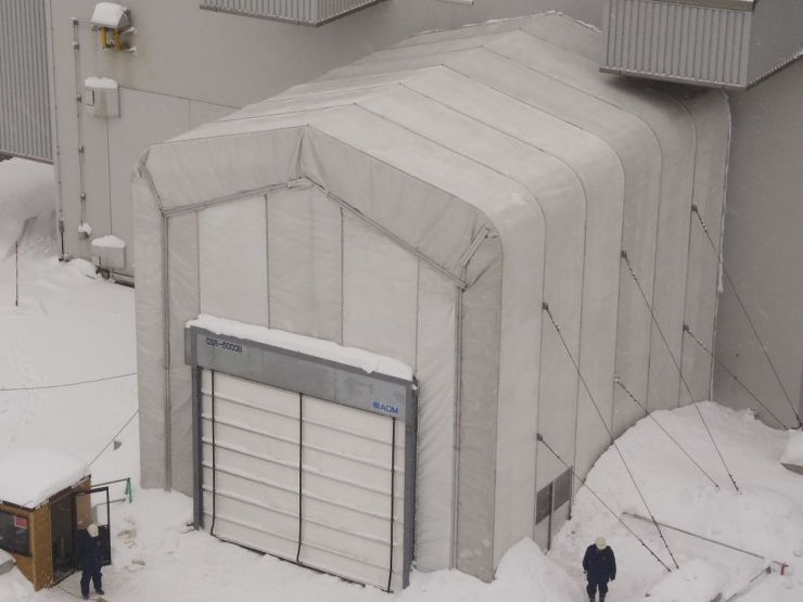 上屋養生工法　-コンビネーションビーム-...