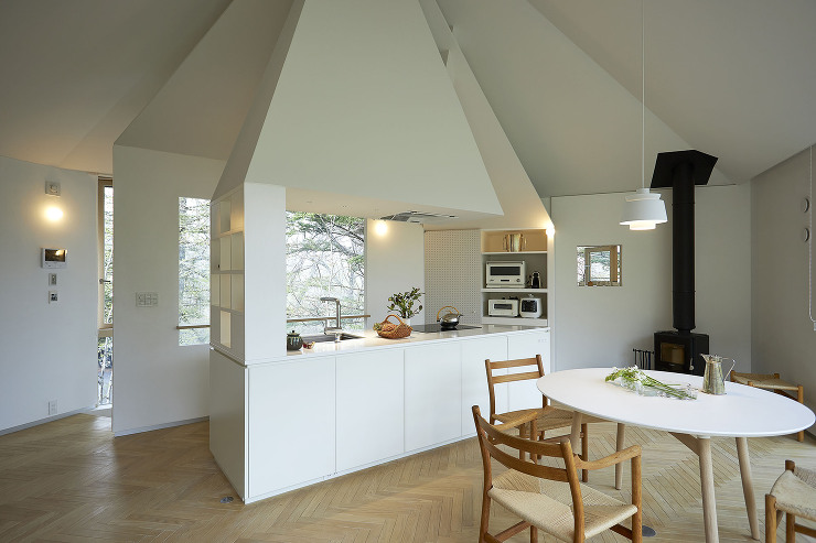 ネストキッチンの家 | Works | ...