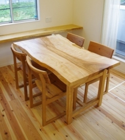 無垢材の施主支給・住宅例11年0826-...