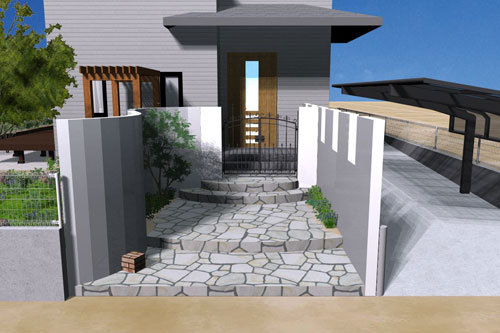 RIKCADによる立面図