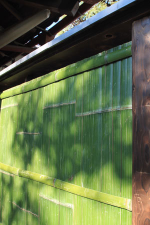 施工事例 No.157　竹垣交換（竹垣）...