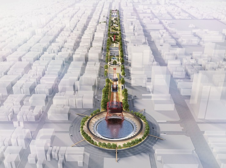 札幌大通 NEXT21 (Unbuilt / 2000年構想)