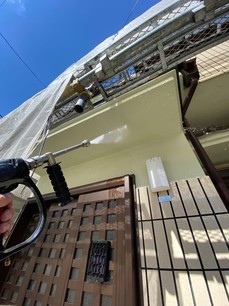 施工中の様子