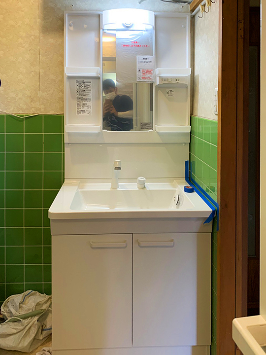 施工が完了しました。