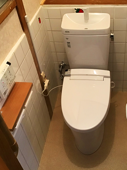 施工が完了しました。