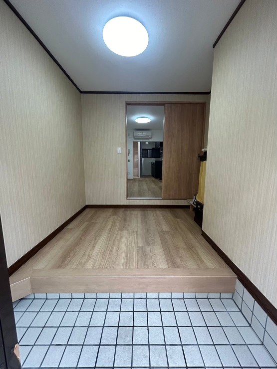 施工事例 個性的な間取りの長屋を使いやす...
