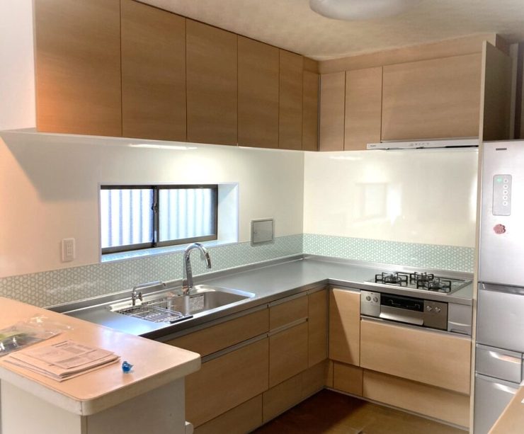 タイル貼りのキッチン・お風呂・トイレをそれぞれリフォーム！段差も解消しました^^