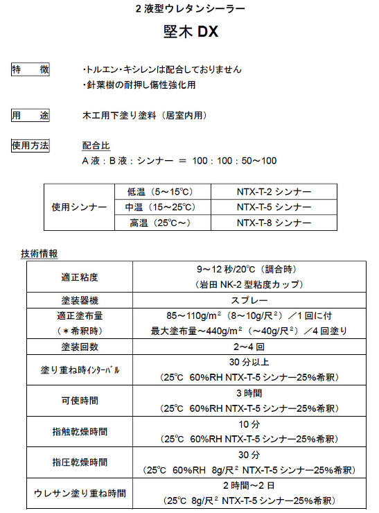 堅木DX