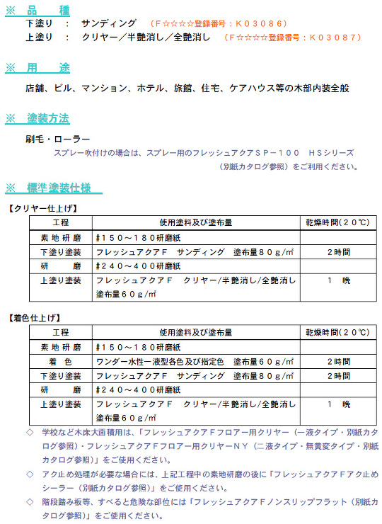 フレッシュアクアF