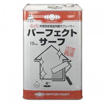 パーフェクトサーフ　白 15kg(約37?75平米/1回塗り)窯業系サイディングボード改修用下塗り材