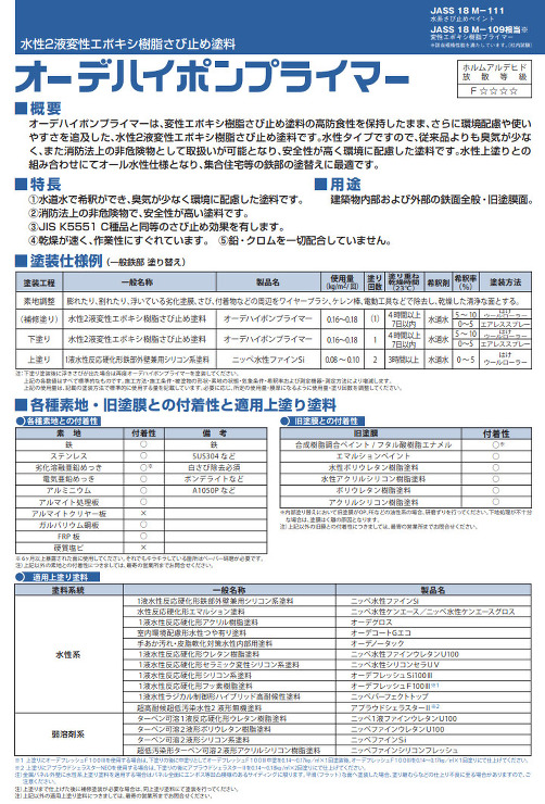 オーデハイポンプライマー