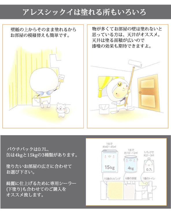 アレスシックイ内装用