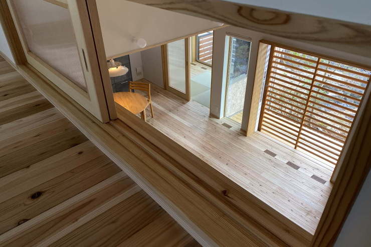 枚方市　庭と繋がる縁側のある住まい