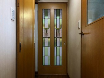 (195)大阪府豊中市M様邸? リビング既存の引戸 セミオーダーTW-12 施工前後比較写真