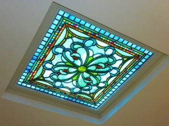 (190)大阪府箕面市Y様邸 玄関天窓 LED内蔵