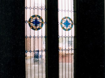 (40)滋賀県大津市 玄関ホール はめ殺し窓 モデルハウス ヘーベルハウス