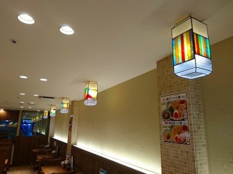 (38)大阪府大阪市 梅田 らーめん熊五郎様 天井照明