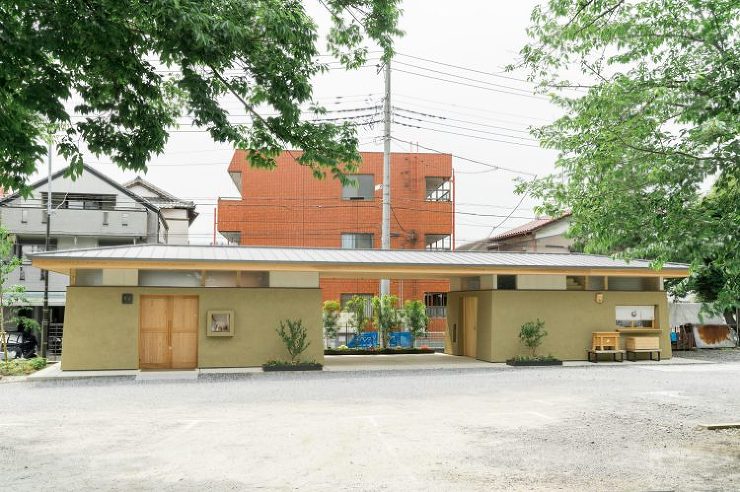 埼玉県川口市の神社　「氷川神社古神札納所兼トイレ棟」