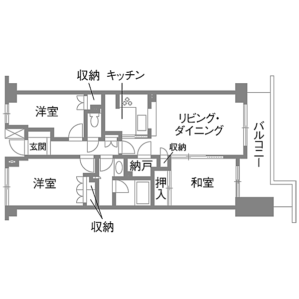 家族の思いやりがいっぱい | リノベーシ...
