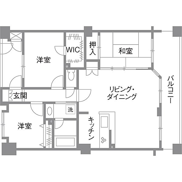 暮らしに合わせて変えていける あえて作り...