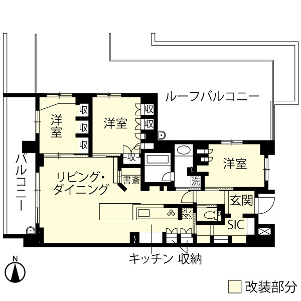 既存空間＋ビンテージ家具、うまくとけ合う...