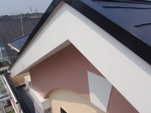 屋根塗装後