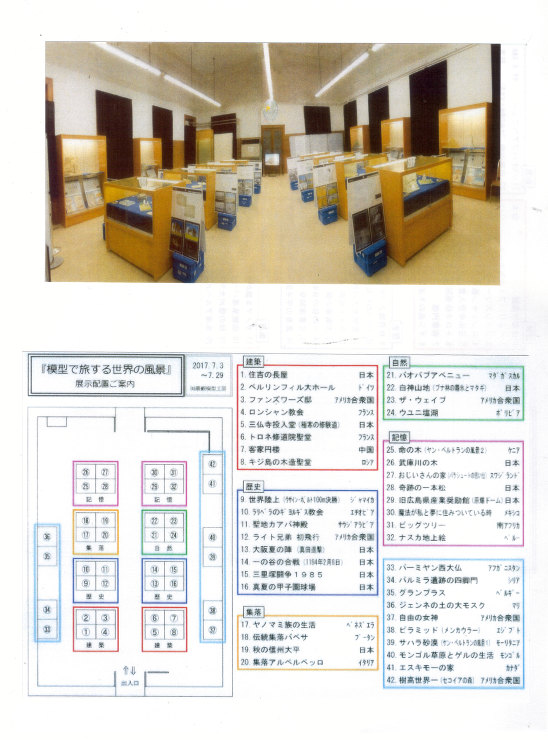 作品詳細「模型で旅する世界の風景」展