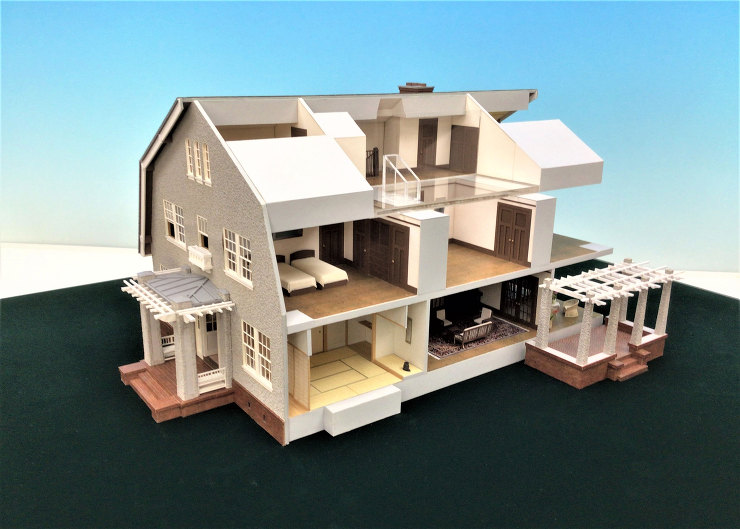 作品詳細高碕記念館復元（詳細）