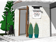 施工実績：hair salon Waho...