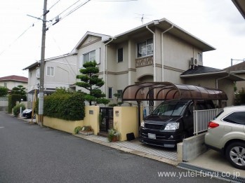 古窯レンガを使用したアンティーク調駐車場...