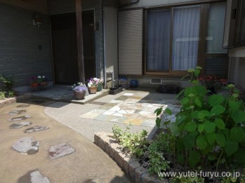 北九州市 庭リフォーム施工事例｜雑草対策...