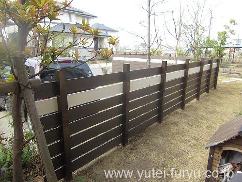古賀市 庭リフォーム施工事例｜2色使いの...