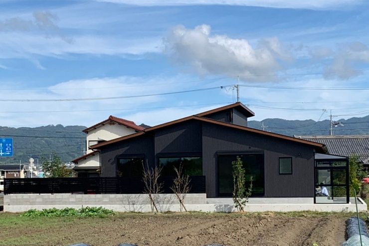 勾配天井・平屋住宅