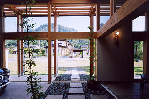 作品：住宅「西伯町の家」｜田中正夫建築設...