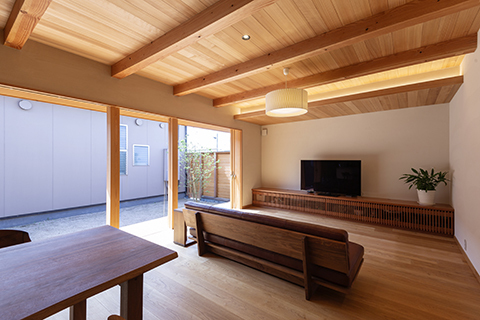 作品：住宅「両三柳の家」｜田中正夫建築設...