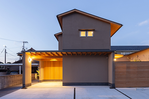 作品：住宅「両三柳の家」｜田中正夫建築設...