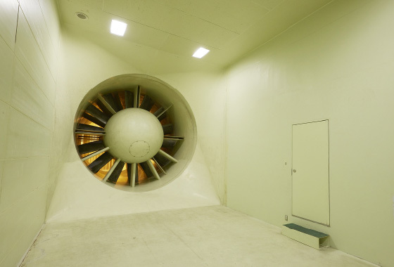 Large Boundary-Layer Wind Tunnel Fan