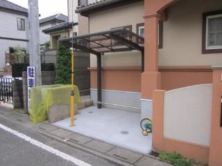所沢市 S様邸 既存の花壇と塀を壊してサ...