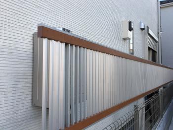 川越市　目隠しフェンス　三協マイリッシュAフェンス