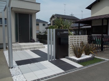富士見市　I様邸　リフォーム外構完成