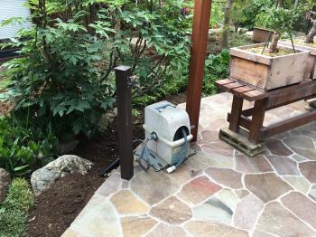 日高市　アイアンウッド(ウリン)パーゴラ