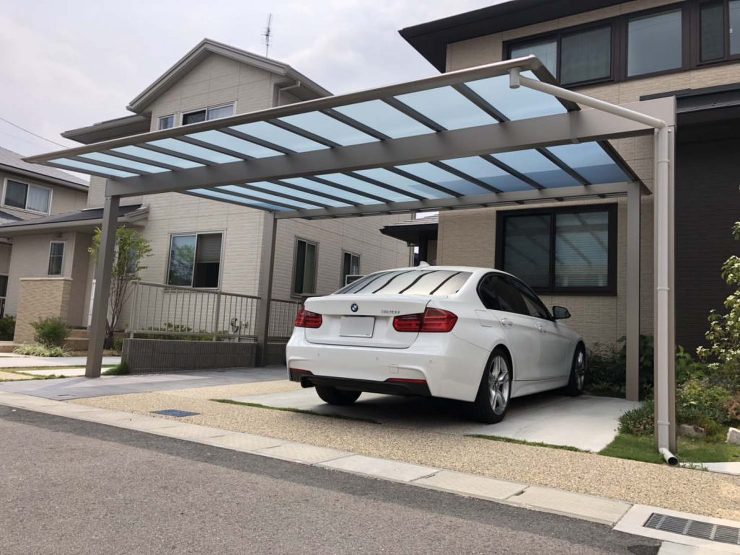 カーポート・サンルーム施工　宇部市I様邸...