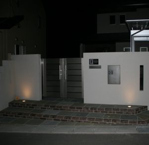 山口市　K邸　LED照明（夜の表情）
