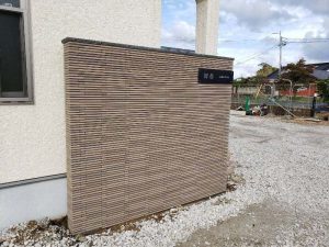 宇部市K様邸　お庭まわり　リ・ガーデン工事進んでいます。